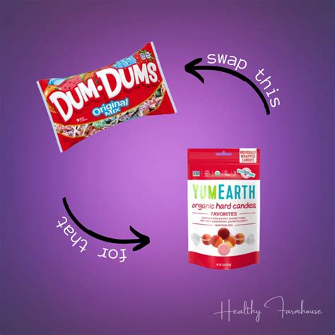 Dye Free Candy Swaps for Holidays