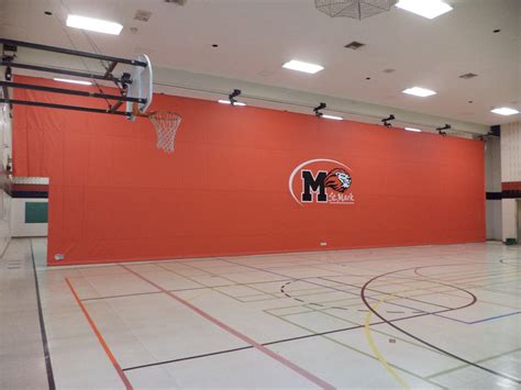 Add Some Customization to Your Bleachers, Gym Mats & Gym Divider Curtains