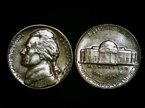 1962 Nickel Value: are "D", No mint mark worth money?