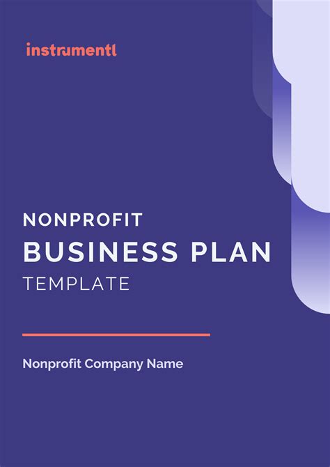 Free NonProfit Business Plan Template 的图像结果
