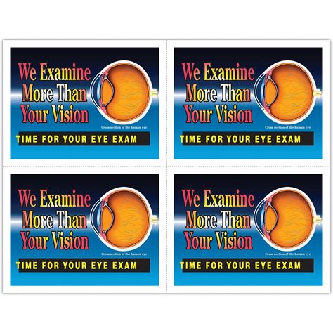 Reminder Postcards; for Laser Printer; We Examine More, 100/Pk | Quill.com