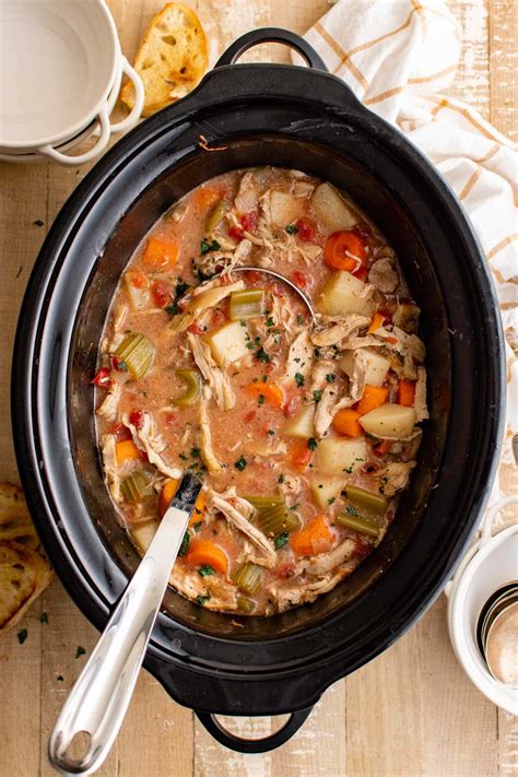 Chicken Stew In The Slow Cooker Recipe at Cecil Messer blog