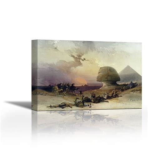 Karmakara Approach of The Simoom. Desert of Gizeh - Fine Art Print on ...