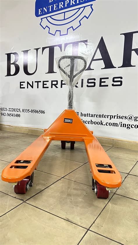 3 Ton Hand Pallet Hydraulic Jack Trolley – Buttar Enterprises