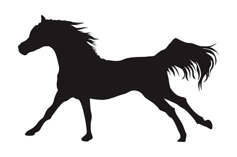 Running Horse Silhouette at Terrance Mitchell blog