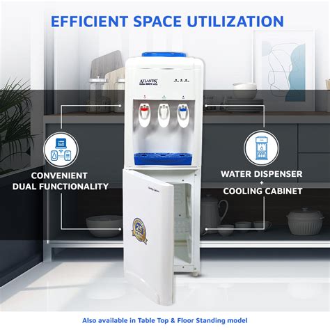 ATLANTIS SKY Floor Standing Water Dispenser – 3 Taps