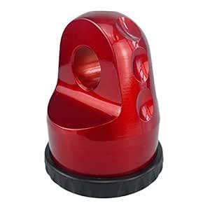 Winch Hook Shackle Mount with Iron Pin and Rubber Guard Fit for 3/8 ...