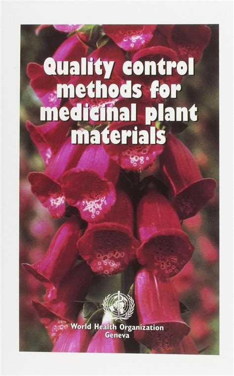 Buy Quality Control Methods for Medicinal Plant Materials Book Online ...