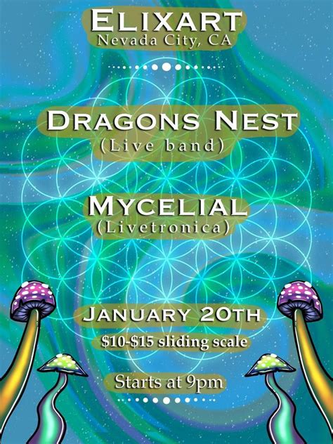 Dragons Nest and Mycelial at Elixart , Elixart Herbal Lounge, Nevada ...