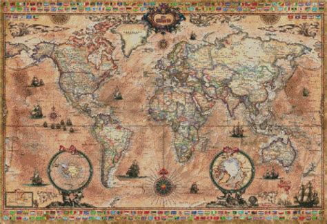 Ancient World Map 2 - Maddycharts Shop