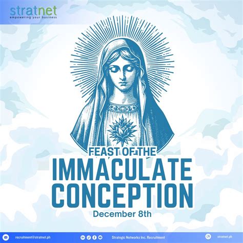 Strategic - Happy Feast of the Immaculate Conception! 💙 A powerful day ...