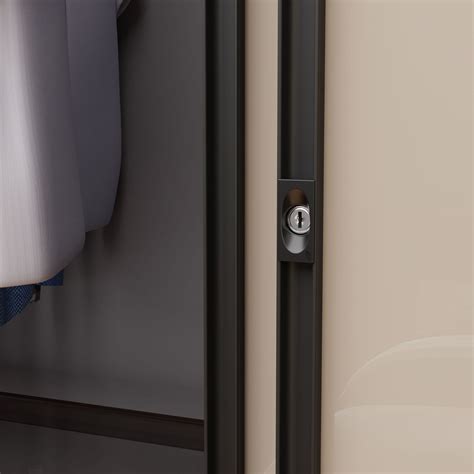 Walk-in Sliding Push Lock - Aluminum
