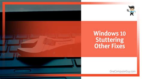 Image result for How to Fix Windows 10 Stutter
