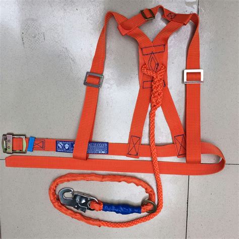 高空安全带作业户外施工保险带单钩防坠落双背电力国标安全绳-阿里巴巴