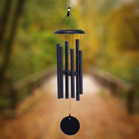 Corinthian Bells 27 Inch Black Windchime