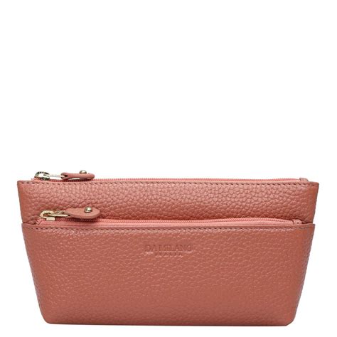 Wax Leather Multi Pouch - Terracotta – Da Milano