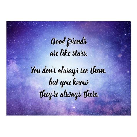 Good Friends Are Like Stars