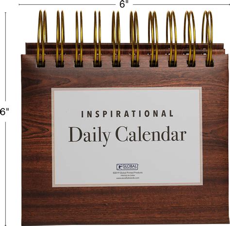 Buy Motivational & Inspirational Perpetual Daily Flip Calendar with ...