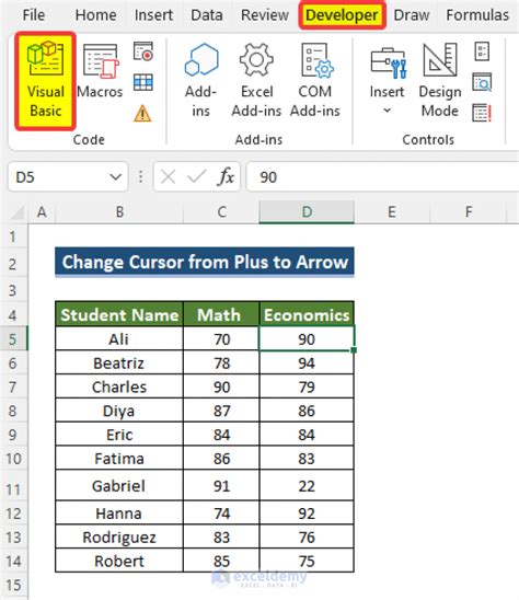 Image result for How Control the Cursor Movement Using the Arrow Keys in Excel