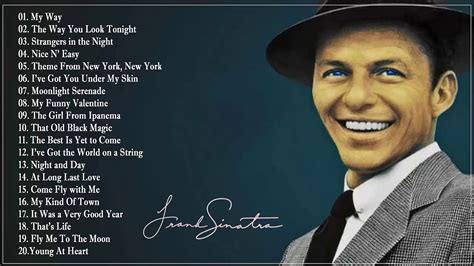 FRANK SINATRA Greatest Hits - The Best Songs of Frank Sinatra-Music ...