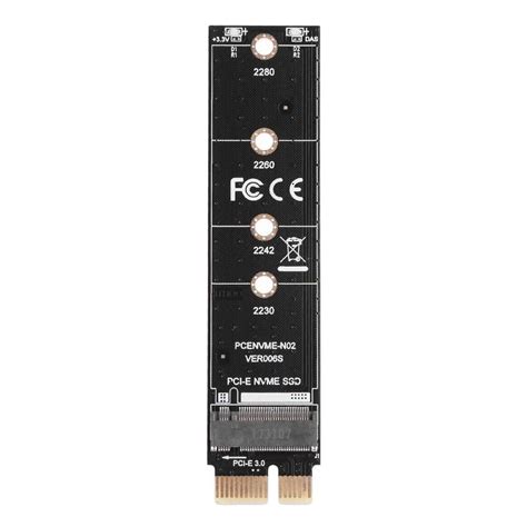 Generic Sairetail.Com Pci E X1 M.2 Adapter M.2(Ngff) M Key Ssd To Pci-E ...