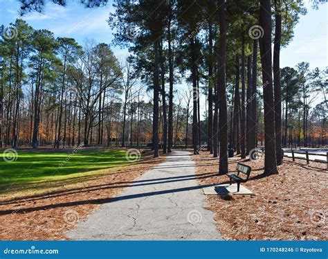 Arnette Park, Fayetteville, NC, USA Stock Photo - Image of autumn ...