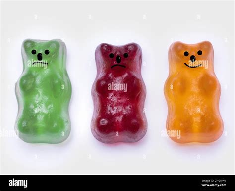 Cute Gummy Bears With Faces