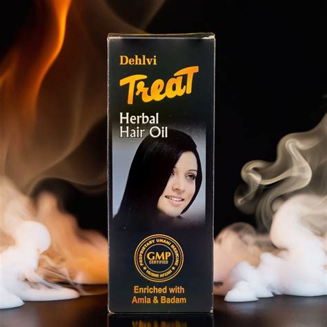 Dehlvi Treat Herbal Hair Oil 100ML – 100ml Traditional Botanical Blend ...
