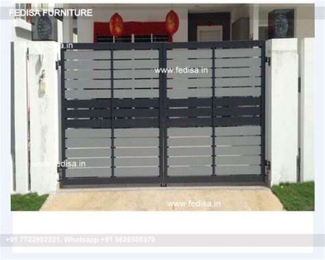 Lohe Ke Darwaje Design Steel Square Pipe Gate Design Flat Entry Gate ...