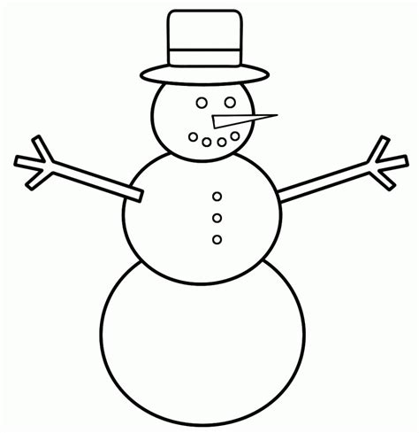 Image result for Snowman Drawing