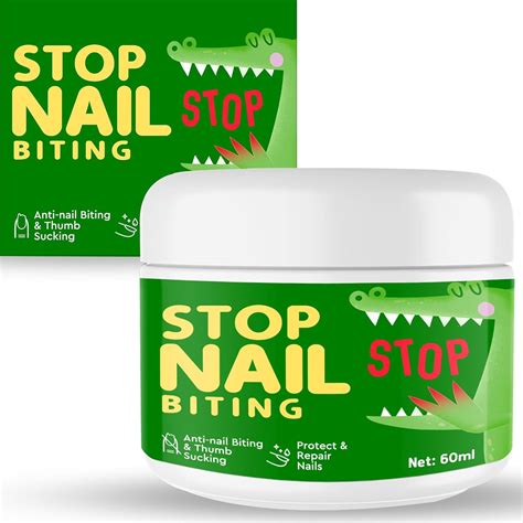 Amazon.com : Nail Biting Treatment For Kids, Nail Biting Deterrent, Anti-Nail-Biting Cream For ...