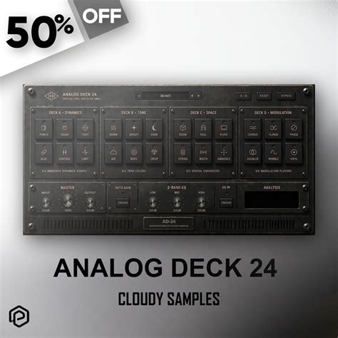 Analog Deck 24 by Cloudy Samples – Pluginomat