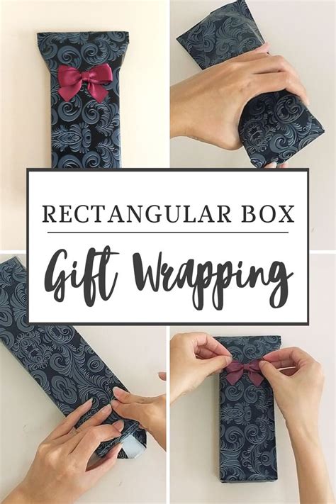 Image result for Wrapping Rectangular Box with Paper