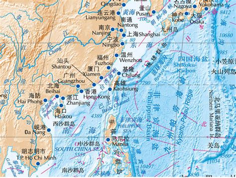 中国各大港口地图展示_地图分享