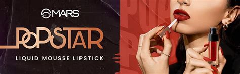 Buy MARS Popstar Non-Drying Liquid Mousse Lipstick for Women with Matte ...