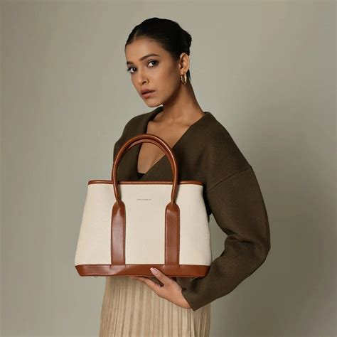 Buy Monroe Bucket Beige Satchel | Lino Perros