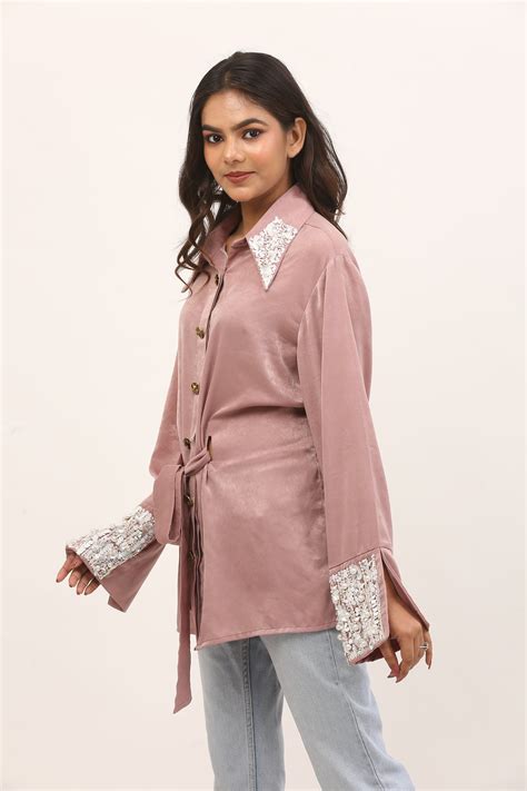 Dusty pink shirt – Modische