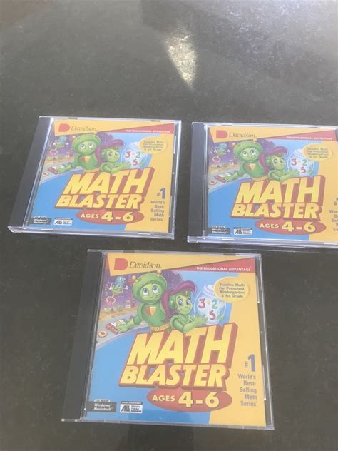 Image result for CD-ROM Math Blaster