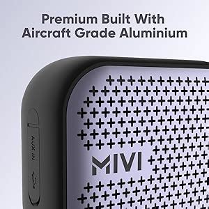 Mivi Roam 2 Bluetooth 5W Portable Speaker,24 Hours Playtime,Powerful ...