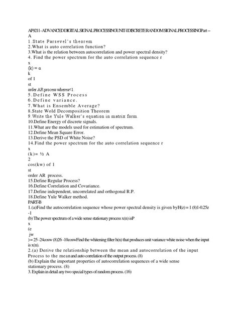 Image result for Advanced Digital Signal Processing