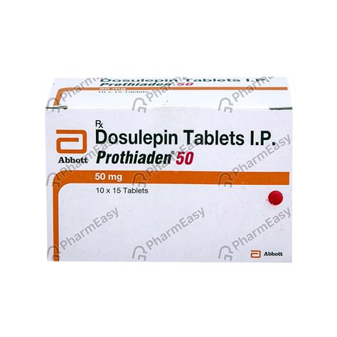 Prothiaden 50 MG Tablet (15): Uses, Side Effects, Price & Dosage ...