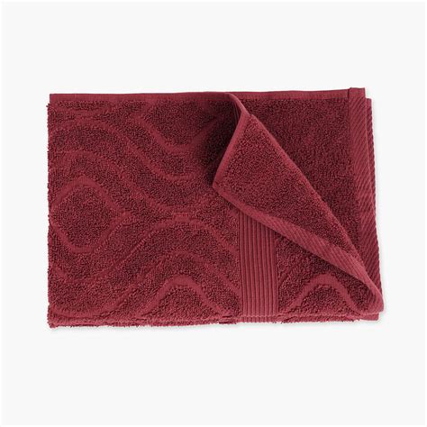 Buy SPACES RK Home Cotton Hand Towel, Red - 40x60cm from SPACES at just ...