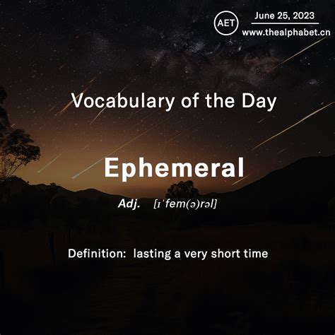 Revelation - Vocabulary of the Day - The Alphabet