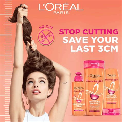 Buy LOREAL PARIS DREAM LENGTHS RESTORING SHAMPOO - 396ML Online & Get ...