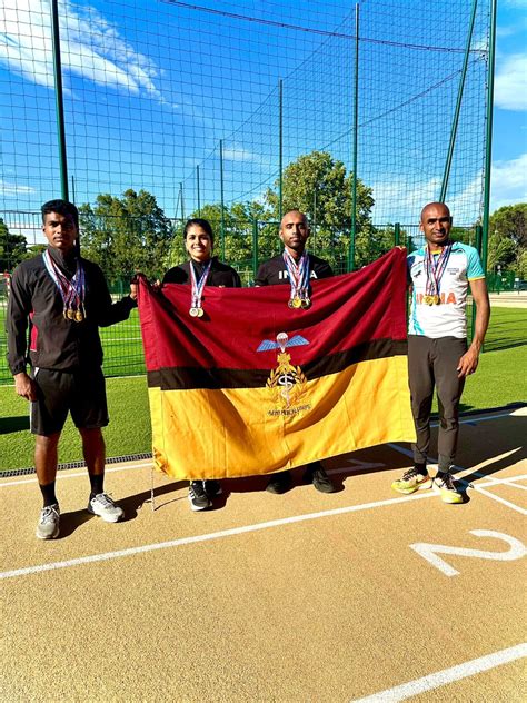 AFMS Officers Make History: 32 Medals at World Medical and Health Games