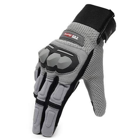 TVS Racing Xplorer Riding Gloves for Men – Touch Screen Compatible, PV ...