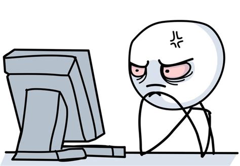 Image result for Computer Cute Angry