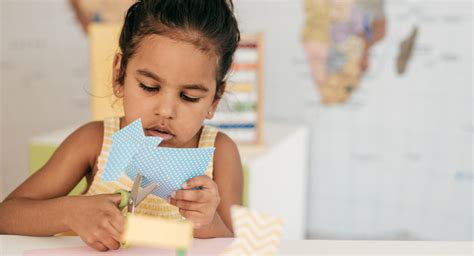 Image result for Child Using Scissors