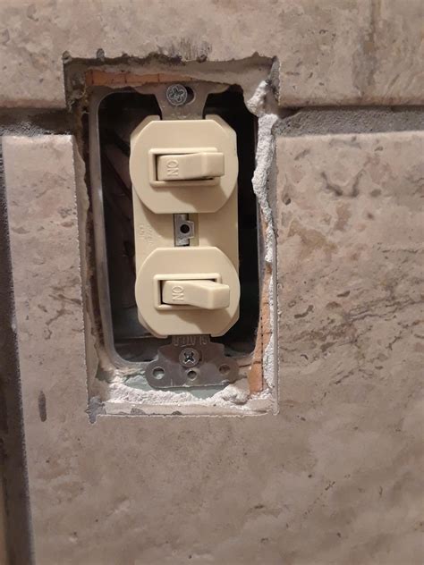 Image result for Light Switch Back Box Not Deep Enough Spacer