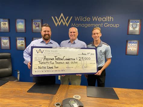 Wilde Wealth Management Group Donates $25,000 to Arizona Tuition ...
